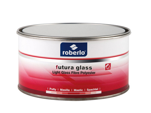 Сверхлегкая полиэфирная шпатлевка со стекловолокном ROBERLO FUTURA GLASS (0.75л)