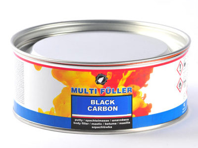 Полиэфирная шпатлевка с углеволокном и стекловолокном Multi Fuller BLACK CARBON (1.75кг)