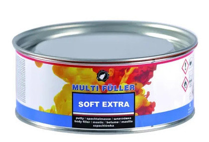 Мягкая заполняющая полиэфирная шпатлевка Multi Fuller SOFT EXTRA (1.8кг)