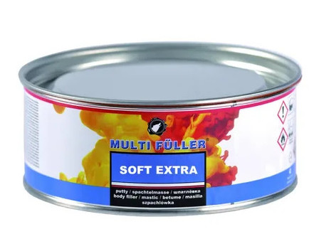 Мягкая заполняющая полиэфирная шпатлевка Multi Fuller SOFT EXTRA (1кг)
