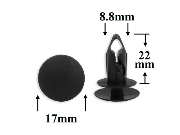 0109 Автокрепеж универсальный, 9 mm