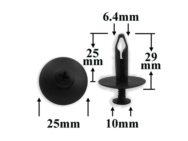 0110 Автокрепеж универсальный, 7mm