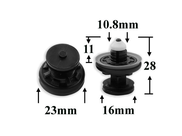1270 Автокрепеж для Audi, Seat, Skoda, Volkswagen