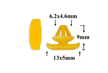 1772 Автокрепеж для Audi, Seat, Skoda, Volkswagen