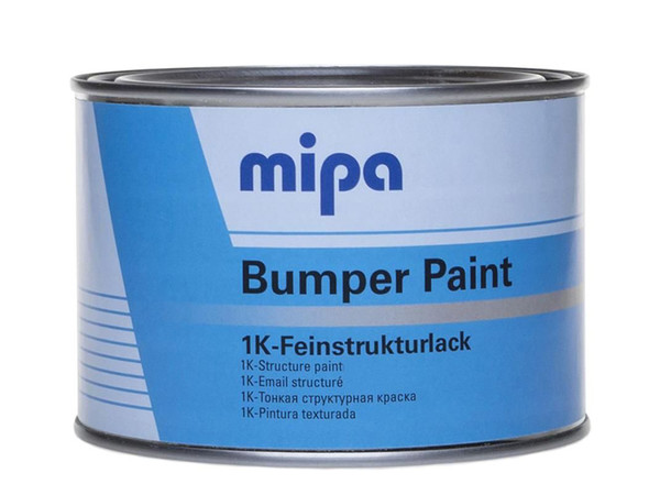Краска MIPA Bumper paint 500 мл, структурная серая