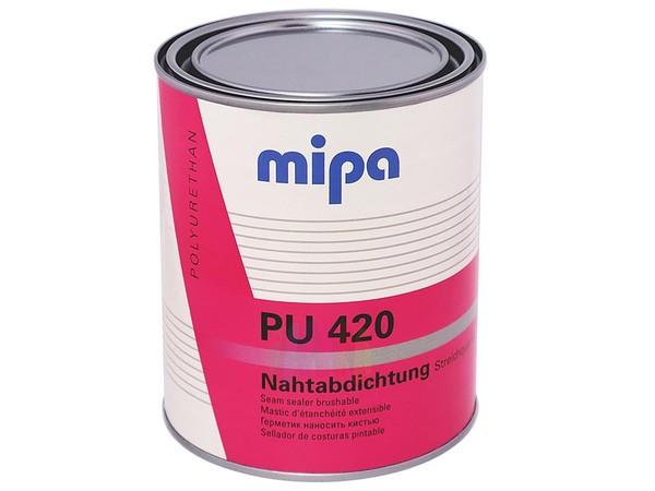 Герметик под кисть полиуретановый MIPA PU 420 1 кг, серый