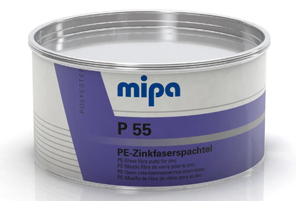 Шпатлевка со стекловолокном и с цинковым наполнителем MIPA P55 0,875 кг