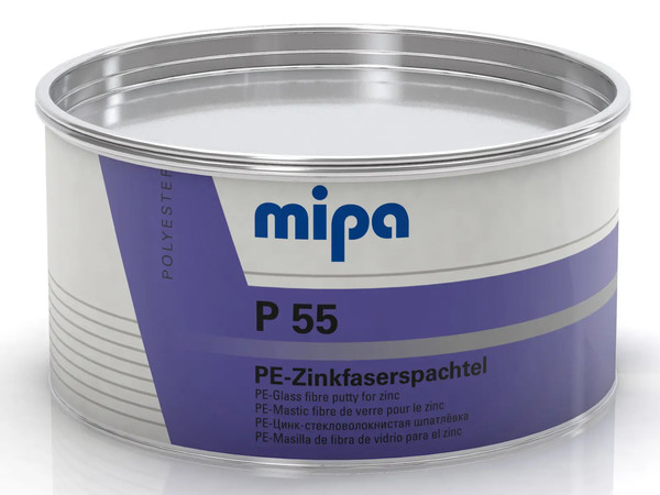 Шпатлевка со стекловолокном и с цинковым наполнителем MIPA P55 0,875 кг