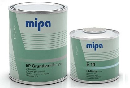Грунт эпоксидный MIPA 2К HS Grundierfiller EP 1л + отвердитель E10 0,5л