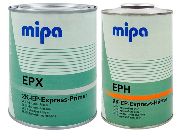 Грунт эпоксидный MIPA 2К EP-Expressprimer EPX 1л + отвердитель EPH 1л
