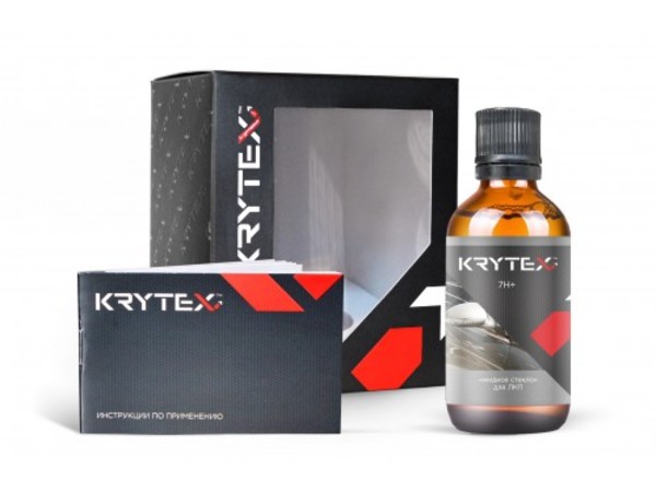 Защитное покрытие Krytex Mega 7H+ Жидкое стекло 50мл