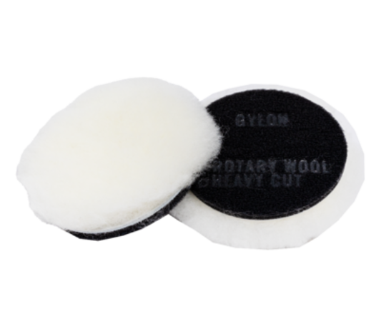 Меховой полировальный круг GYEON Rotary Wool Heavy Cut, 80мм