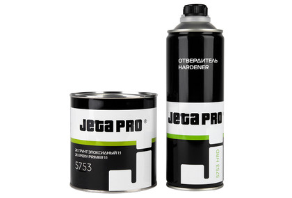 Грунт эпоксидный JETA PRO 5753, 1:1, 0,5л + 0,5л