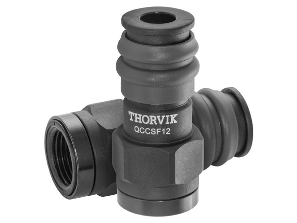 Муфта БРС европейского типа с внутренней резьбовой частью BSPT 1/2 Thorvik