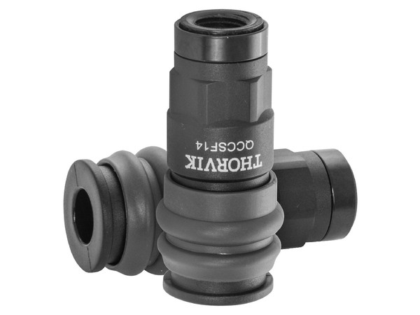 Муфта БРС европейского типа с внутренней резьбовой частью BSPT 1/4 Thorvik
