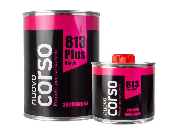 Грунт-наполнитель NUOVO CORSO 813 PLUS 4:1, черный