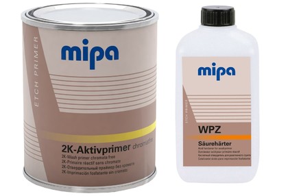 Грунт кислотный MIPA 2К HS WP Aktivprimer 1л + отвердитель 1л