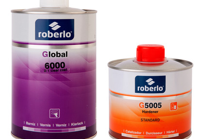 Комплект лака Roberlo GLOBAL 6000 (1 л) + отвердитель G5005 (0,5 л)