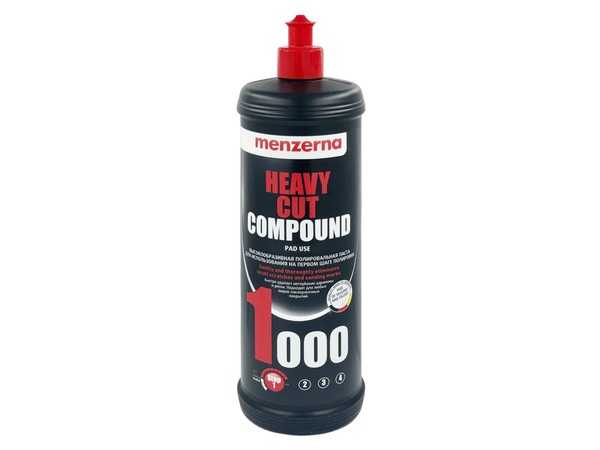 Полировальная паста Menzerna Heavy Cut Compound 1000 высокоабразивная, 1 кг