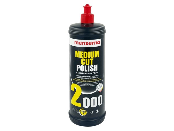 Полировальная паста Menzerna Medium Cut Polish 2000 среднеабразивная, 1л