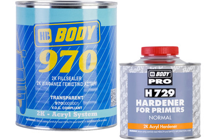 Грунт HB BODY 970(1л) + Отвердитель HB Body 729(0,5л)