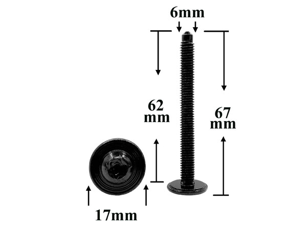 M2256 Автокрепеж металлический для Audi, Seat, Skoda, Volkswagen